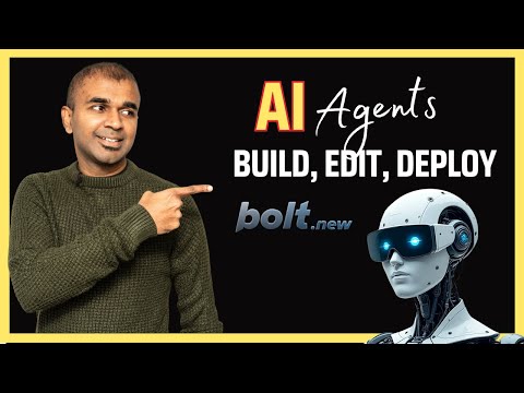 Bolt.new AI AGENTS Revolutionize App Creation with Natural Language!