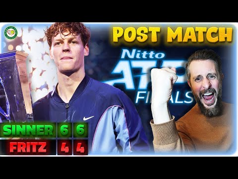 Sinner wins ATP Tour Finals 2024 🏆 | Post Match Reaction