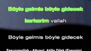 Erkin Koray - Fesupanallah karaoke
