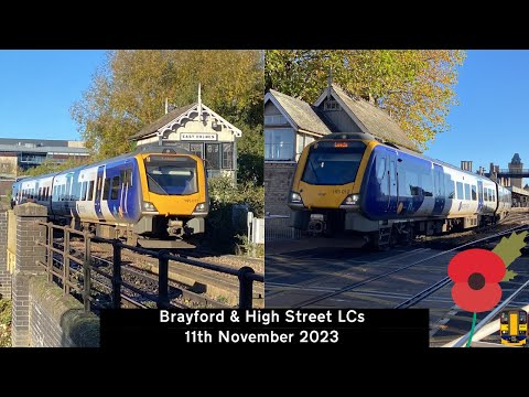 Brayford Wharf East & Lincoln High Street Level Crossings (11/11/2023)