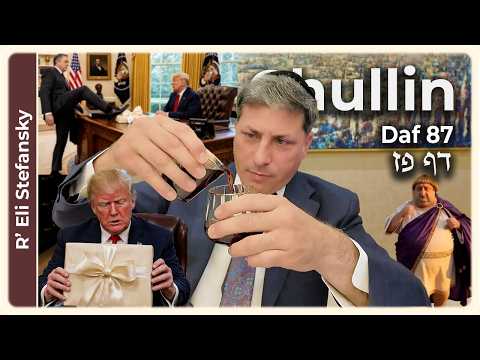 Daf Yomi Chullin Daf 87 by R' Eli Stefansky