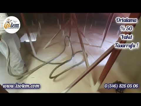 ANKARA SPREY POLİÜRETAN Çatı Arası Isı Yalıtımı. 0(546)826 05 06 . www.izolem.com