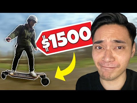 Is This $1500 Electric Skateboard Worth It? (Eovan GTS Belt Drive Review)