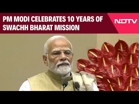 PM Modi Latest News | PM Modi Celebrates 10 Years of Swachh Bharat Mission
