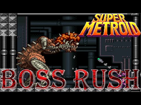 Super Metroid - Boss Rush (All Boss Fights, No Damage) - UCa4I_j0G2xQNhvj_UMQahmQ