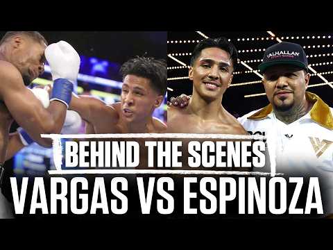 Inside Emiliano Vargas’ Electric KO Victory | BEHIND THE SCENES OF FIGHT NIGHT