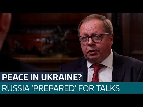 Russia ready for 'very serious conversation' on Ukraine, ambassador says - but there are conditions