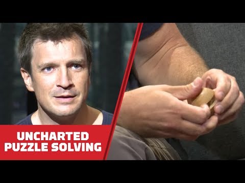 Nathan Fillion Solves Wood Puzzles While Telling Us Why He Loves Uncharted - Comic Con 2018 - UCKy1dAqELo0zrOtPkf0eTMw