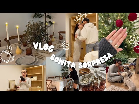 VLOG nuevos muebles, como decore para Thanksgiving,  y el bombon me da una bonita sorpresa