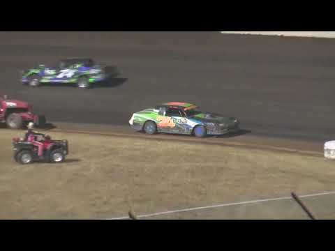 USRA Stock Car Feature night two of the USMTS Show Me Shootout - dirt track racing video image