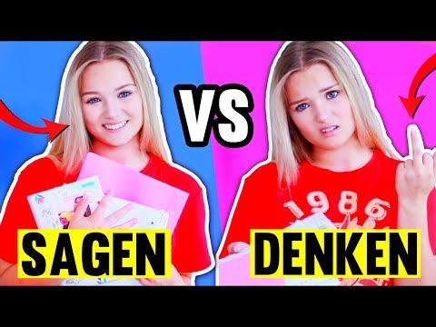 Was Schüler SAGEN vs was sie WIRKLICH DENKEN!  - UCG0E3naN7D-bgldOJvGHbtg