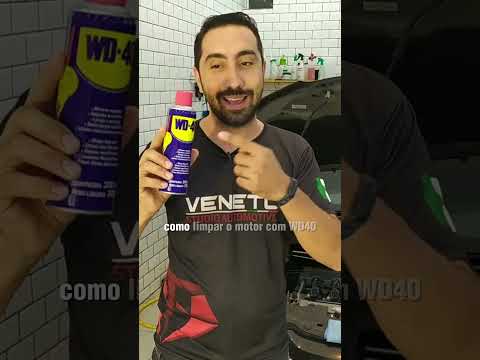 Lavar o motor com WD40? #venetostudio #acf #wd40 #esteticaautomotiva