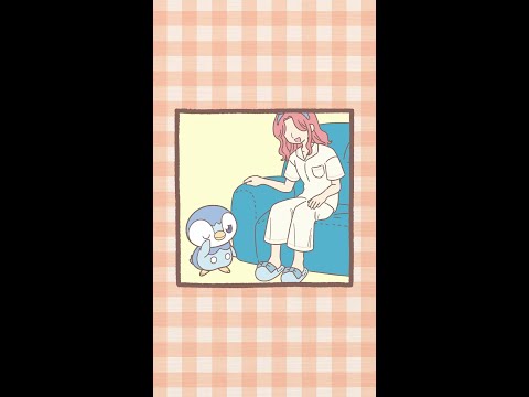 【公式】ポケピース ポッチャマが膝の上で寝るときあるある