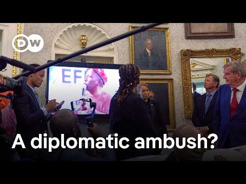 Trump puts Ramaphosa on the spot, pushing claims of 'genocide' against white farmers | DW News