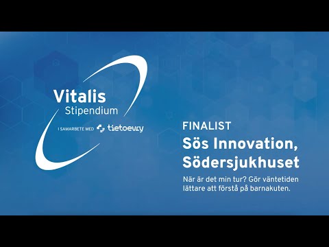 Vitalis stipendium: Sös Innovation, Södersjukhuset