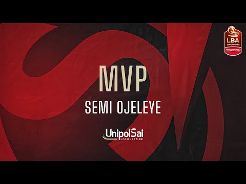 Frecciarossa Supercoppa 2022 |  MVP UnipolSai: Semi Ojeleye