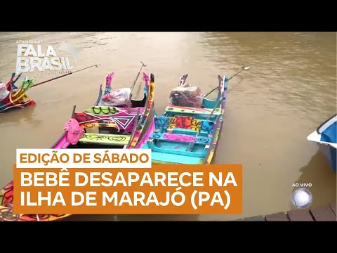 Bebê desaparece após choque entre barco e lancha na Ilha de Marajó (PA)