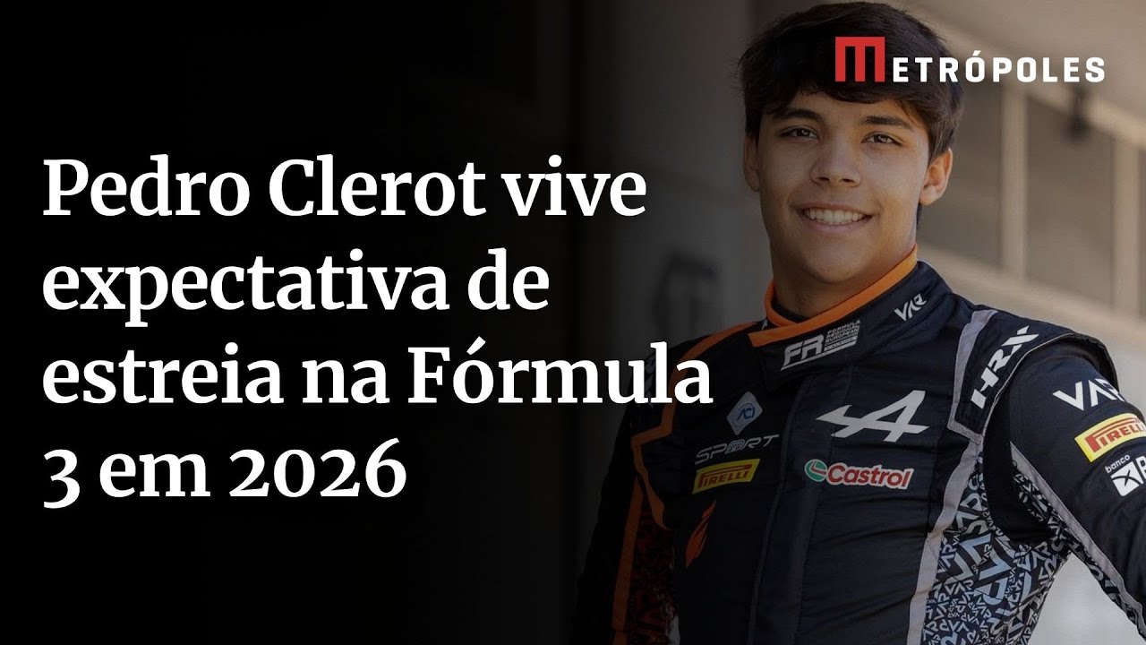 Pedro Clerot vive expectativa de estreia na Fórmula 3 em 2026