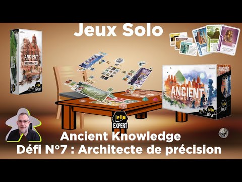 Ancient Knowledge - Héritage - Défi N°7 : Architecte de précision | Iello Expert | jds