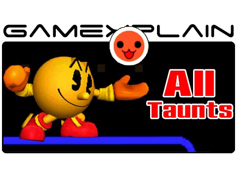 Smash Bros 3DS: All Taunt Animations - UCfAPTv1LgeEWevG8X_6PUOQ