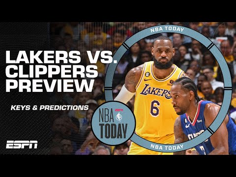 BATTLE OF L.A. 🏀 Previewing Clippers-Lakers Hallway Series | NBA Today