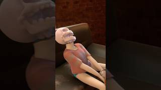 A sticky situation for Janky 💀#prank #animation #jankyandguggimon #sup