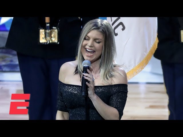 Fergie’s National Anthem Performance at the NBA All-Star Game