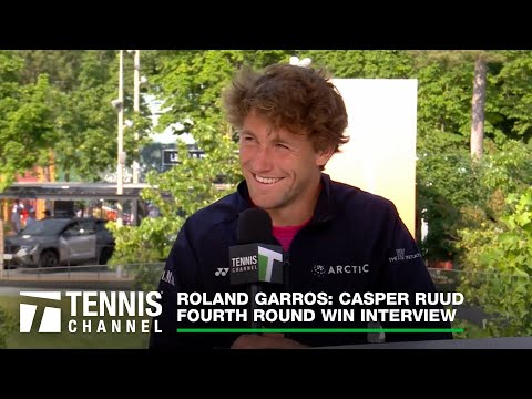 Casper Ruud Reveals How to Master the Windy Conditions | 2023 Roland Garros Fourth Round Interview