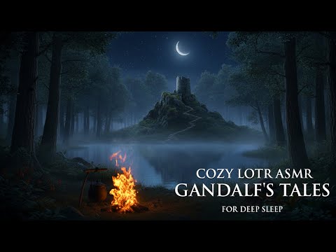 The Tales Gandalf Never Told | Cozy LOTR Story & Middle-earth Sleep Ambience