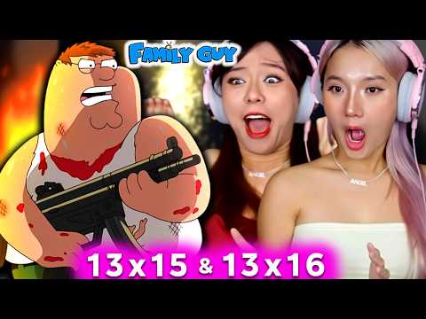 Asian Girls React | Family Guy Season 13 | Ep 15 & 16 (Family Guy Reaction)