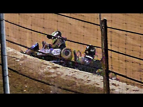 Huntly Speedway - North vs South Dirt Karts Challenge - 25/4/25 - dirt track racing video image