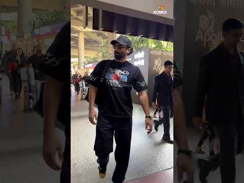 Aditya Roy Kapur arrives in Mumbai looking the coolest in his airport #ootd 🔥😎