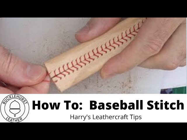 How to Do a Baseball Stitch