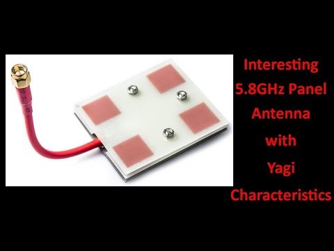 Interesting 5 8GHz Panel Antenna with Yagi Characteristics - UCHqwzhcFOsoFFh33Uy8rAgQ