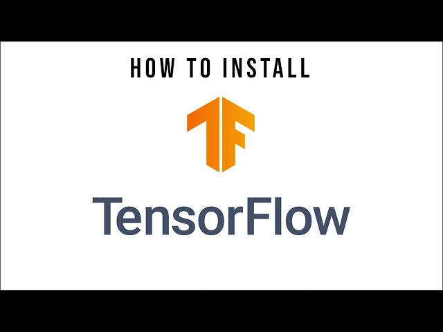 Modulenotfounderror: No Module Named ‘Tensorflow’