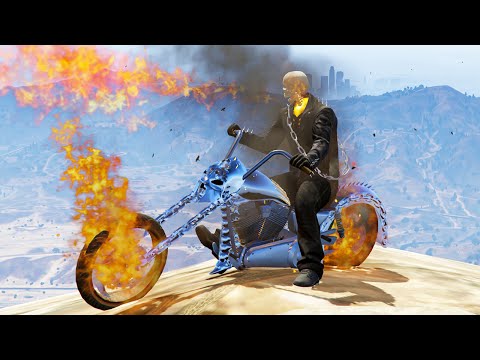 INSANE GHOST RIDER MOD! (GTA 5 Mods Funny Moments) - UCfLuMSIDmeWRYpuCQL0OJ6A