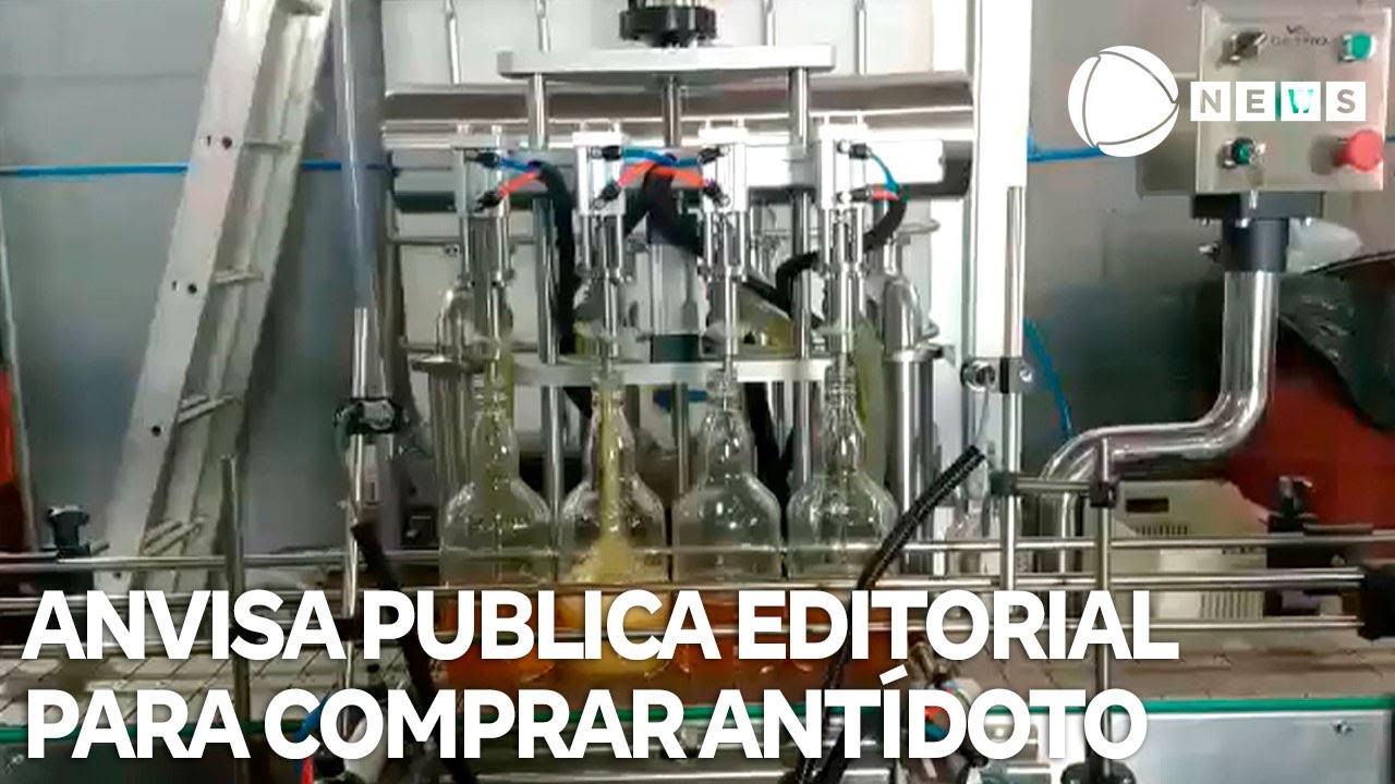Intoxicação por metanol Anvisa abre chamamento internacional para compra de antídoto