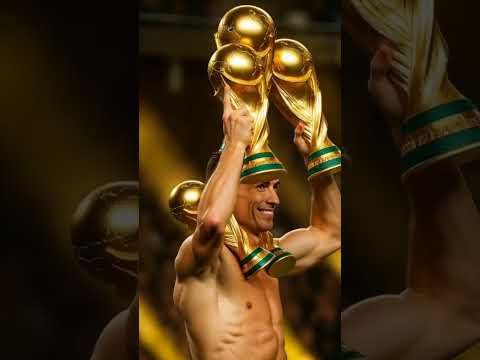 The debate is over. Cristiano Ronaldo is the 'World King'! 🌍👑 #footballplayer #FootballHighlights