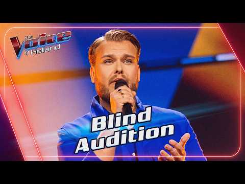 Jelle de Boon - 'Love In The Dark' | The Voice of Holland | Blind Audition
