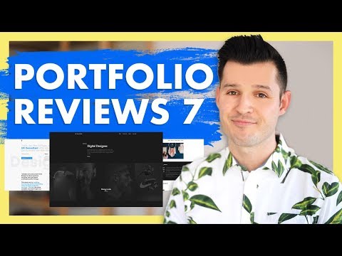 Design Portfolio Review & Critique | Part 7 🖌️