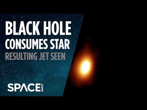 Black Hole Consumes Star - Resulting Jet Seen - UCVTomc35agH1SM6kCKzwW_g