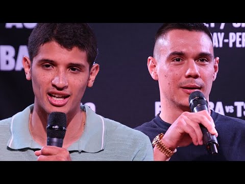 Sebastian Fundora vs Tim Tszyu 2 • FULL PRESS CONFERENCE & FIRST FACE OFF