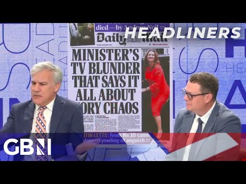 Minister's TV blunder that says it all about Tory chaos | Headliners