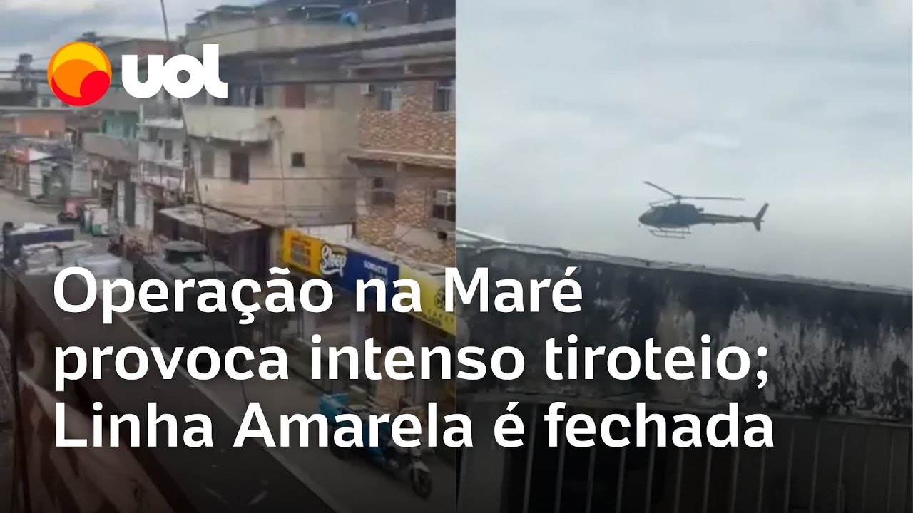 Rio tem operação emergencial no Complexo da Maré aluno de 10 anos é baleado diz polícia