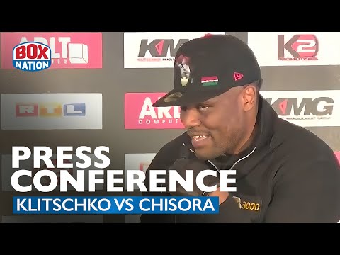 Vitali Klitschko vs Derek Chisora | Press Conference Highlights