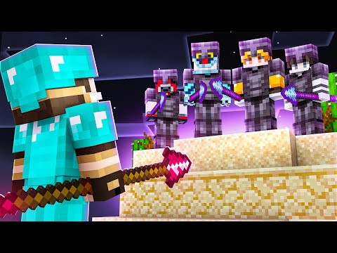 SPEEDRUN CON LE ARMI CONTRO 2 CACCIATORI SU MINECRAFT!!