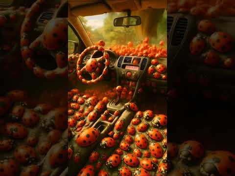 Racing Ladybug🐞 #youtubeshorts #shorts #ai #youtube #cute #like #funny #music #baby #shortsfeed