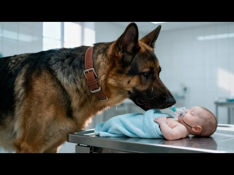 A German Shepherd Visited a Dying Baby—What Happened Next Touched the Whole World