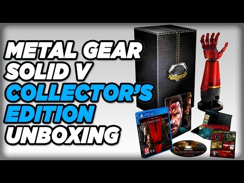 Metal Gear Solid V Collector's Edition Unboxing - UCbu2SsF-Or3Rsn3NxqODImw
