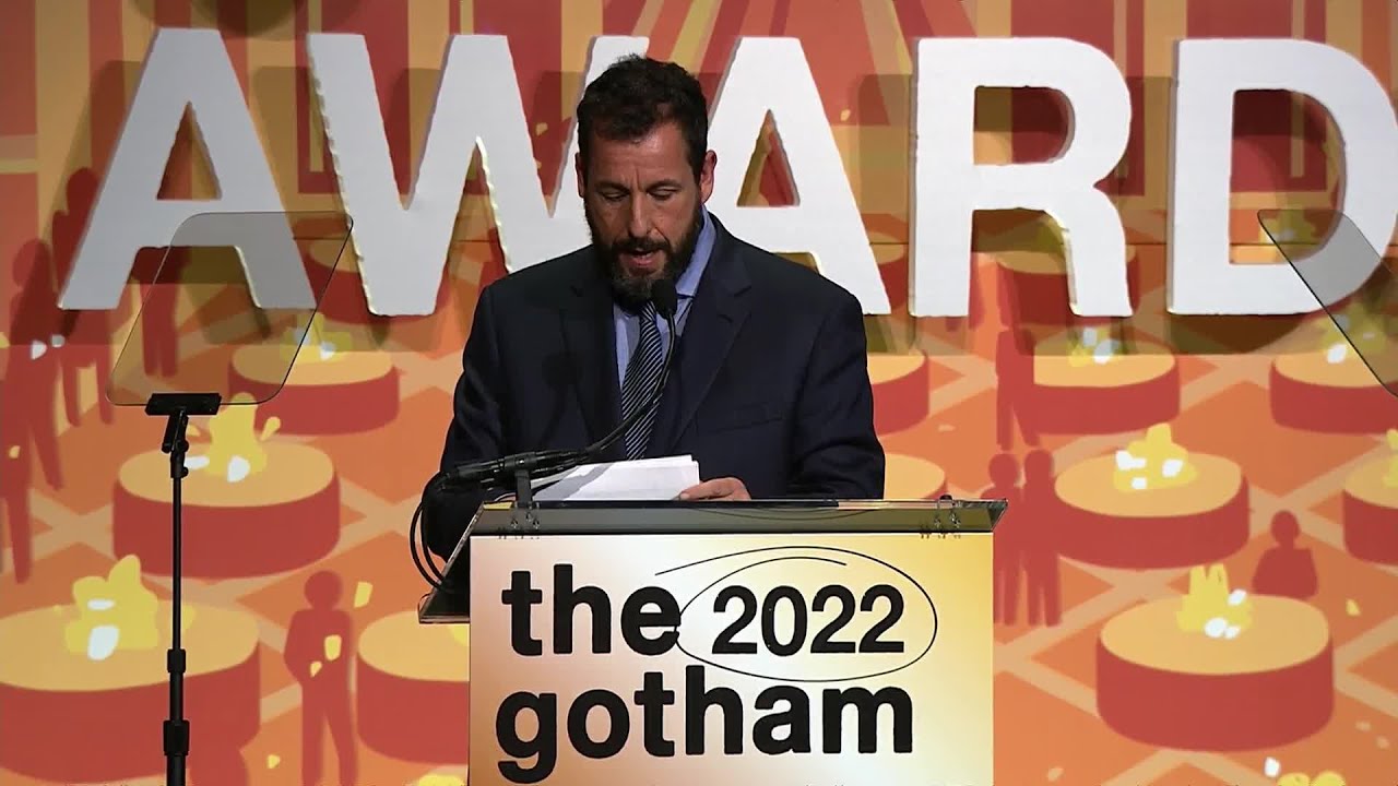 Adam Sandler Says His Daughters Wrote His Gotham Awards Speech: "My daughters wrote this…"